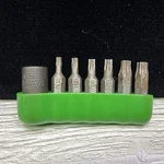 Matco Tools Usa 1/4" 7-piece Security Torx Hex Bit Set T10-t30 Atp10-30b Ap860a. Fixed Price $39.99.