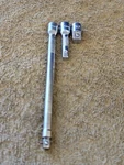 3 Snap-on Extension 6" 2" Adapter Set Tmxwk Tmxk 60 2 Ta3 1/4" Drive Tools. Fixed Price $57.71.