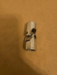 Mac Tools Sabina 3/8" Drive 1/2" 6pt Sae Chrome Universal Swivel Socket Xu166r. Fixed Price $16.00.