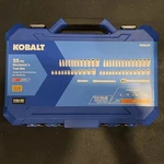 Kobalt 5996332 55pc Mechanic's Tool Set Sae/metric Shallow/deep Sockets - New!. Fixed Price $45.00.