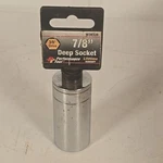 Performance Tool Deep Length Socket W38328 3/8" Drive Chrome Finish. Fixed Price $9.88.