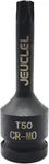 T50 Torx Star 6 Point Impact Bit Socket, 1/2-inch Square Drive 3-inch. Fixed Price $11.75.