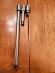 Cornwell Tools 3/8" Drive 1.5" 3" 9" Chrome Friction Ball Extensions Lot Of 3. Fixed Price $30.00.
