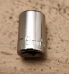 Craftsman Usa 9mm Socket 6 Point 1/4" Drive Ee. Fixed Price $9.50.