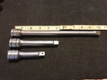 3 Pc Snap On Tools 1/2 Dr Extension , 5 10 Set Sx3, Sx5, Sx10. Fixed Price $79.99.