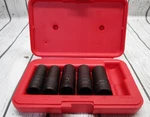 Matco 1/2" Drive 5 Piece Metric/sae 6 Point Thick/thin Wall Impact Socket Set. Fixed Price $95.95.