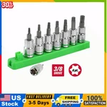 9-piece Hyper Tough, 3/8-inch Drive, Standard Star Socket Bit Set For Automotive. Fixed Price $18.98.