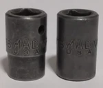 2pc Mac Tools 9/16" Shallow Impact Sockets 1/2" Drive 6&12 Pt Vp186r Vp182r Usa. Fixed Price $21.99.
