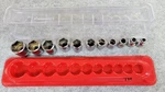 Snap-on 211fsy Shallow Flank Drive 11pc 3/8" 6-point Sae Socket Set. Fixed Price $175.00.