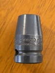 Proto 7412s - 1/2' Dr. Impact Socket 3/8" 8 Point Usa. R55. Fixed Price $5.00.