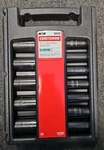 Nos 15886 Craftsman 12 Piece 1/2 Drive 6 Point Deep Laser Sized Impact Sockets. Fixed Price $69.88.