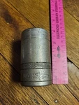 1-1/4 Inch Impact Socket - Williams Usa Hd-1240 12 Point 3/4 Drive. Fixed Price $24.75.
