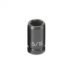 Grey Pneumatic 910rg Soc 5/16 1/4d Imp Mag 6pt Blk. Fixed Price $18.07.