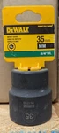 Dewalt 35mm 3/4 Drive 6pt Impact Socket Dwmt751740sp. Fixed Price $14.00.