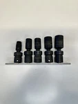 Snap On 3/8" 6pt Metric Flank Drive Semi Deep Swivel Impact Socket Set 207ipsfm. Fixed Price $168.34.