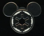 Star Wars Mickey Mouse Icon Imperial Seal Disney Pin. Fixed Price $19.95.