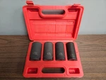 Sunex 2838 1/2" Drive 4pc Metric Deep Spindle Nut Impact Socket Set. Fixed Price $49.99.