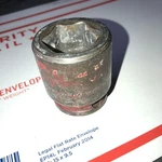 Vintage Williams Impact Socket 6-640, 1-1/4" 32mm, 3/4 Drive 6 Pt. Tool. Fixed Price $9.95.