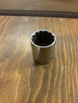Craftsman Usa 24mm Chrome 1/2" Drive Shallow 12 Point Metric Socket 44242 -gk-. Fixed Price $10.90.