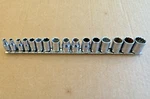 16 Pc Craftsman Usa Metric Socket Set 1/4 & 3/8 Drives 6 12 Points 4mm-15mm. Fixed Price $36.99.