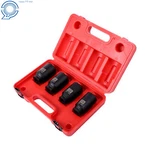 4pcs 1/2" Drive Spindle Axle Nut Socket Set 12 Point 30mm 32mm 34mm 36mm. Fixed Price $22.20.