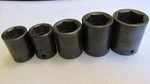 Sk S-k Tools 1/2" Drive Metric Impact Sockets 21mm--30mm 5 Pcs.. Fixed Price $65.00.