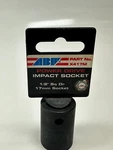 Abw X417m Impact Socket 17mm 1/2 Square Drive 6pt (lot Of 2) New Fast Ship. Fixed Price $15.20.