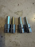 Snap On 4 Pc 3/8 Dr Metric Hex Bit Socket Driver Set 6-8 Mm, 10 Mm Fam Mint. Fixed Price $60.00.
