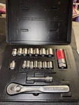 Sexy Sears Craftsman Usa Nos 3/8 Drive Ratchet Socket Set 33234 18pc -v- -vv-. Fixed Price $89.00.
