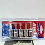Duralast 5pc Star Bit Socket Set Nos T40-t50-t55 Part #880321. Fixed Price $18.57.