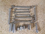 Napa Hand Tool Lot 16 Pieces 6 Wrenches 5 Sockets 2 Adapters 3 Extensions. Fixed Price $31.00.
