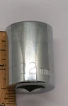 Craftsman 1/2" Drive 22mm 12 Pt Shallow Socket Top Knurl Vv 44239 Usa Nos. Fixed Price $15.74.