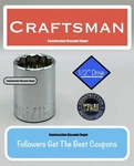 Craftsman Shallow Socket Sae 1/2" Drive 15/16" 12 Point Cmmt47513. Fixed Price $8.48.