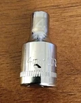Craftsman 5mm Socket 6 Point 1/4" Drive Z-al 45909 Easy Read (etched & Stamped). Fixed Price $9.50.