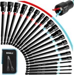 Shall 20pcs Magnetic Nut Driver Set, 6 Long Drivers. Fixed Price $42.99.