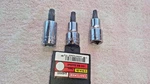 Craftsman Vtg Torx Sockets T30 T40 T45 3/8dr Good Cond Usa Made Men Gift Idea Us. Fixed Price $18.99.