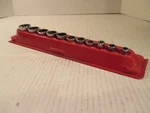 Snap On 11 Piece (3/8 Drive, 12 Pt, 5/16 - 7/8, ) Sae Socket Set Magnet Holder. Fixed Price $128.98.