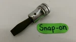 Snap-on Tools 1/2" Drive 7/16 Flat Tip Standard Bit Socket Driver Usa Sw28a. Fixed Price $14.99.