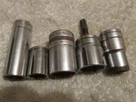 Vintage Blackhawk Socket Lot 1/2 3/8" Drive 40122 11/16 30624 3/4 40116 1516 12m. Fixed Price $8.55.