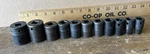 Vintage Mixed Lot Of 11 Snap-on 1/2" Drive Impact Sockets. Fixed Price $69.99.