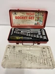 Vintage Bernzomatic 21-piece Socket Set - 1/4' ' & 3/8' Square Drive No. Fixed Price $35.00.