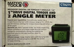 Matco Tools Cta270 1/2" Drive Torque And Angle Meter (ap2043333). Fixed Price $285.00.
