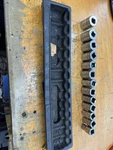 Snap-0n Twm12-twm24 12mm-4mm 6 Point Metric Chrome Shallow Socket Set Usa. Fixed Price $149.99.