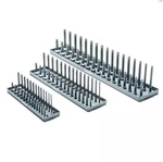 Husky 3 Piece Sae Socket Rack Set New. Fixed Price $19.99.