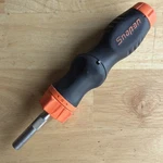 Snap On Tools 5 Position Ratcheting Screwdriver Orange Soft Grip Sgdmrce4 Usa. Fixed Price $119.95.
