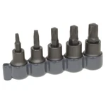 Lisle 82400 Mortorq Super Socket Set, 5pc. Fixed Price $25.09.