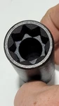 New Proto Tools Usa 8-point 5/8" Double Square 1/2" Dr. Deep Impact Socket 7320s. Fixed Price $18.95.