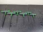 #be528 Snap On Awsgt800 6 Piece Torx T-handle/l-shaped Hex Combo. Fixed Price $119.95.