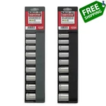 Craftsman 34558 18-piece Deep Socket Set Standard Sae And Metric 3/8" Drive New!. Fixed Price $38.70.
