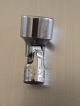 Vintage Snap-on Tmusm14 1/4" Dr 6pt Metric 14mm Shallow Chrome Universal Socket. Fixed Price $39.99.